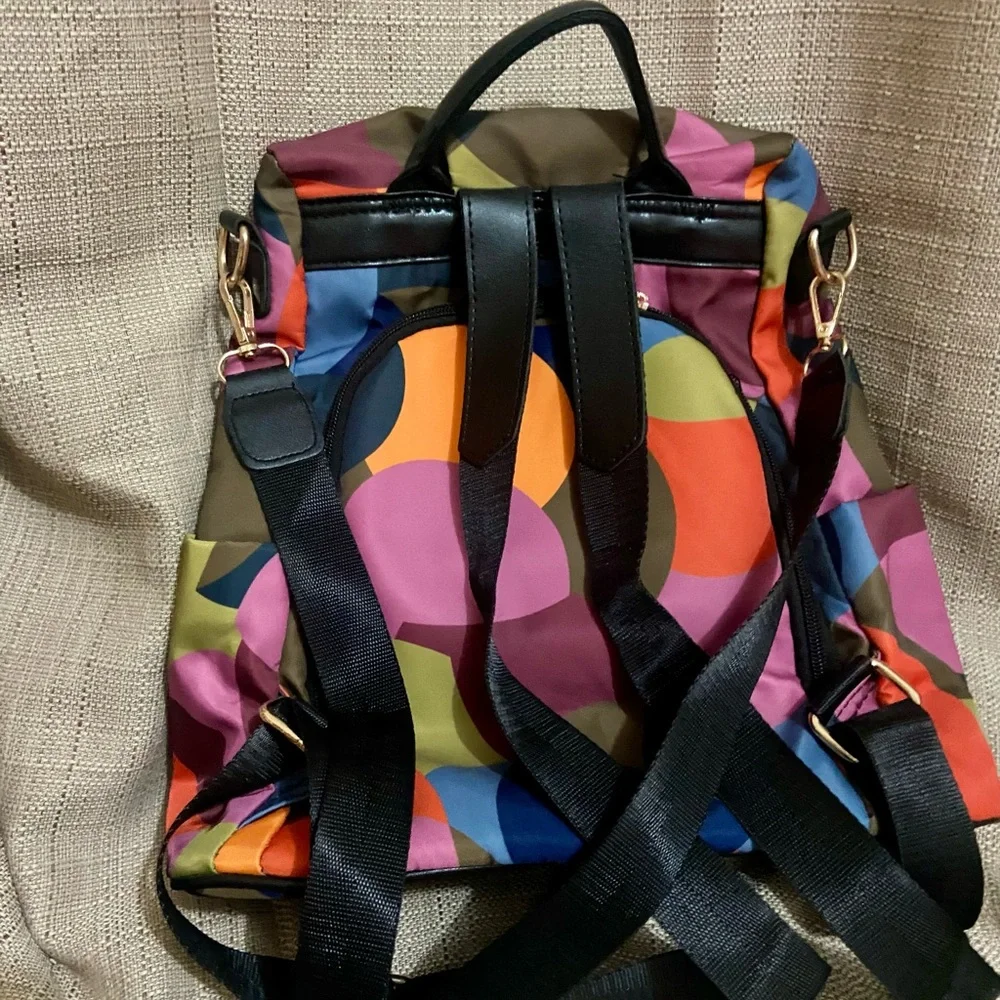 ShePretty Colorful Geometric Backpack - Picture 6 of 6